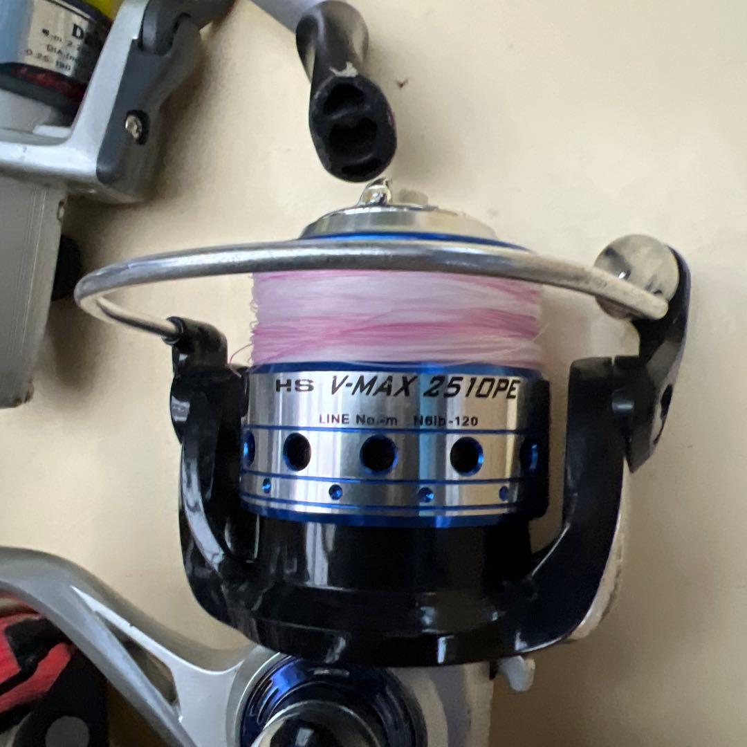 中古スピニングリールセットまとめ売り