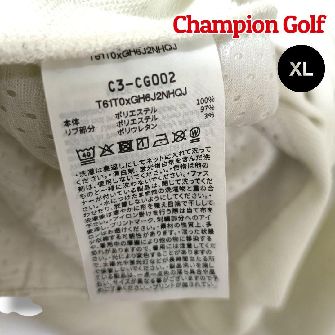【春のスウェット】チャンピオンゴルフ ハーフジップスウェット XL メンズゴルフ