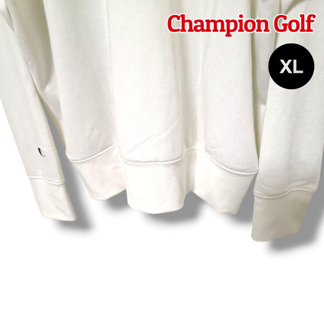 【春のスウェット】チャンピオンゴルフ ハーフジップスウェット XL メンズゴルフ