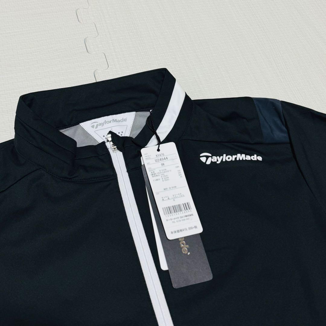 TaylorMade ブラック ナイロンジャケット　薄手　Sサイズ
