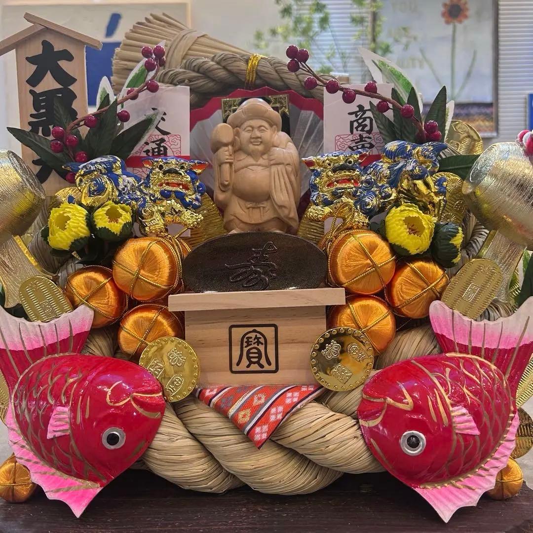 正月飾り 置型熊手