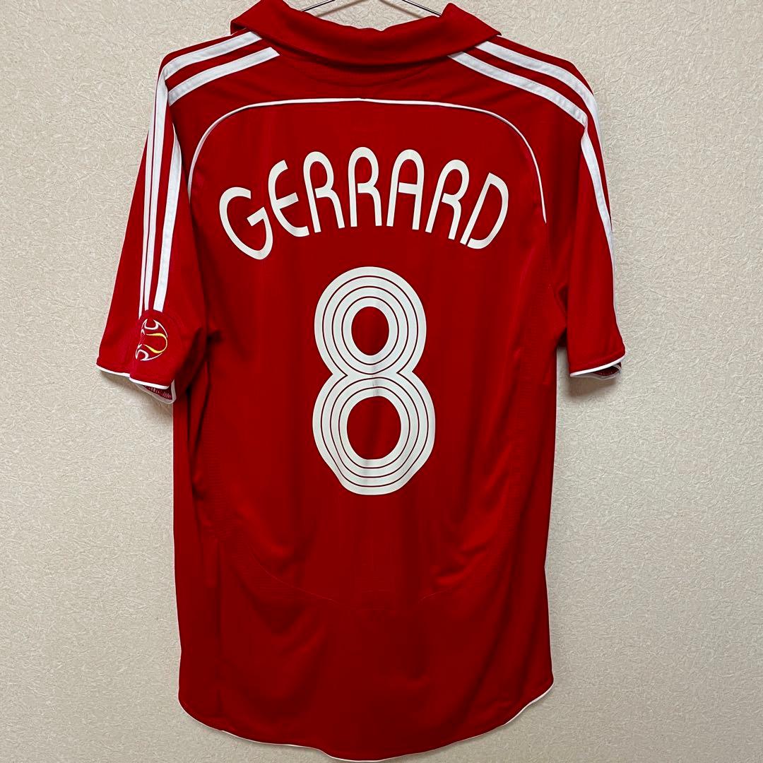 【正規品】リバプール 06-08 ホーム ジェラード O Carlsberg 8