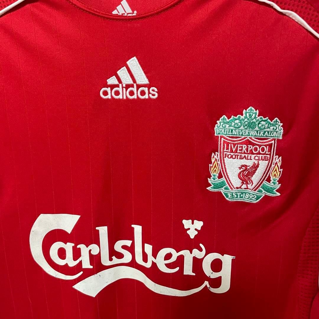 【正規品】リバプール 06-08 ホーム ジェラード O Carlsberg 8