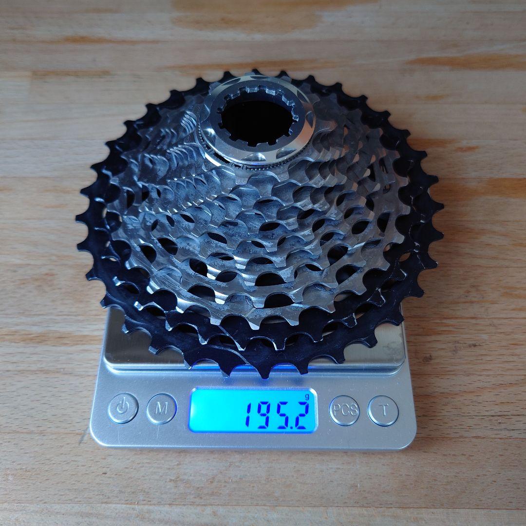 RiRO 軽量 12s スプロケット(11-34T, HG, 約195g)
