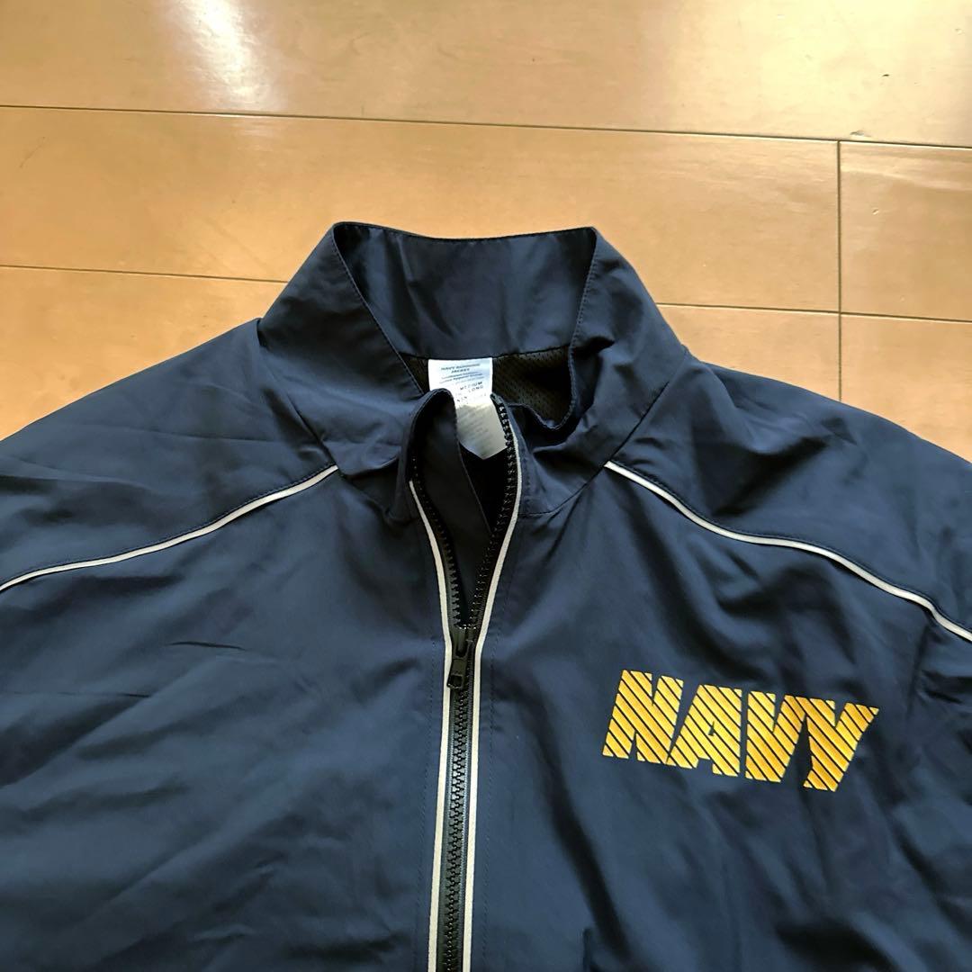 極美品！米軍US NAVY Physical Fitnessランニングジャケット