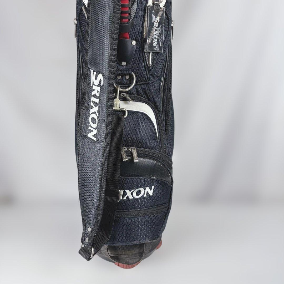 スリクソン SRIXON キャディバッグ ゴルフバッグ 5分割 ブラック