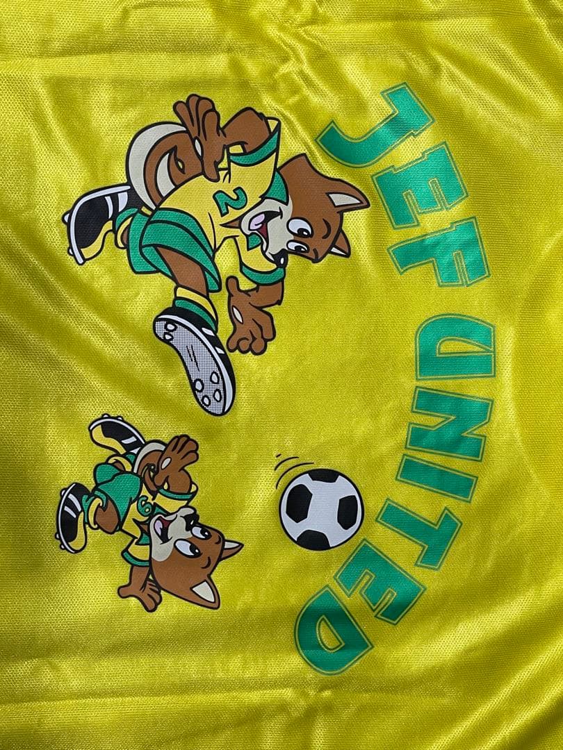 【ビンテージ】JEF UNITED イエロー Tシャツ Mサイズ【長袖】