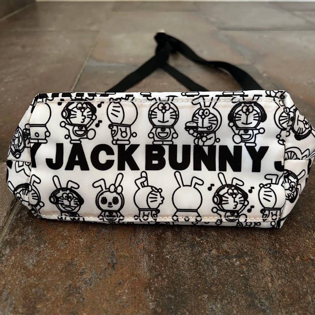 Jack Bunny!! ドラえもんシリーズ ショルダーバッグ ロゴボーダー柄