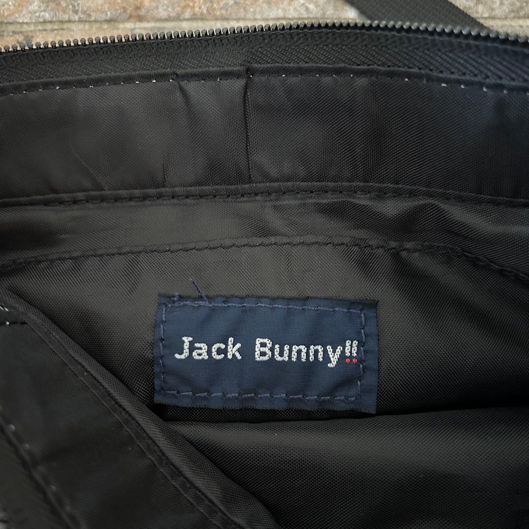 Jack Bunny!! ドラえもんシリーズ ショルダーバッグ ロゴボーダー柄