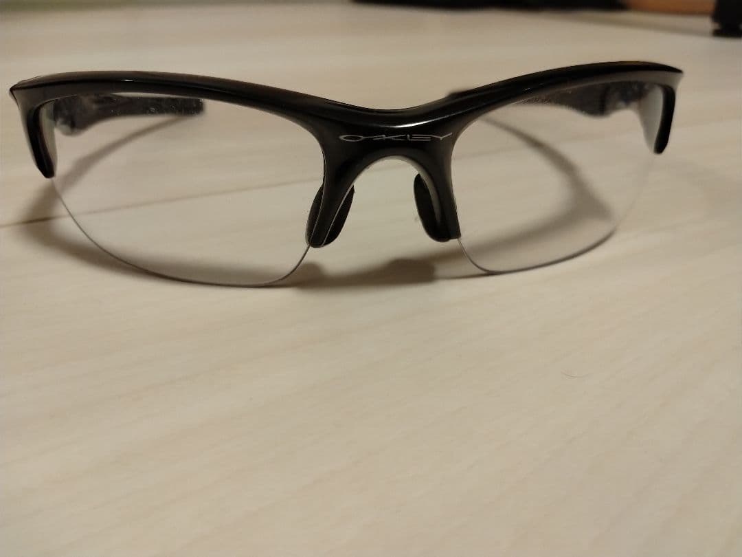 OAKLEY スポーツサングラス クリアレンズ