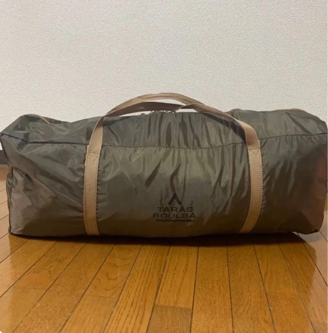 TARAS BOULBA カーキ テント 収納バッグ付き