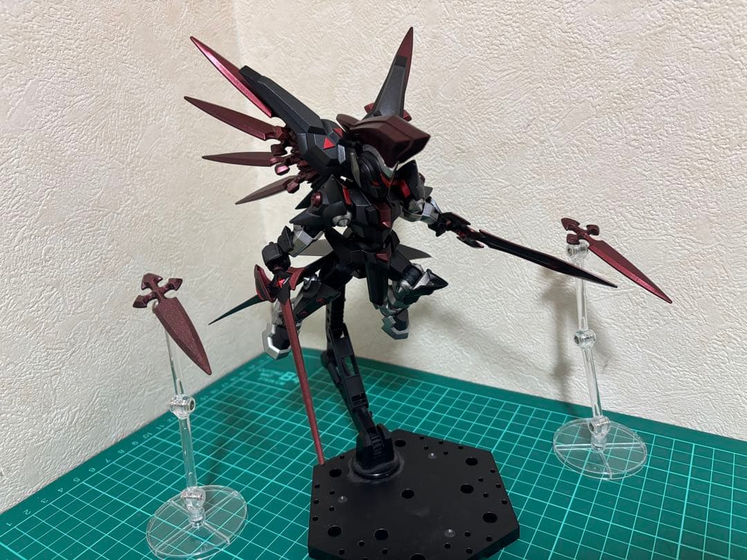 【全塗装】LBX オーディーンMk-2 & アキレスD9 ダンボール戦記