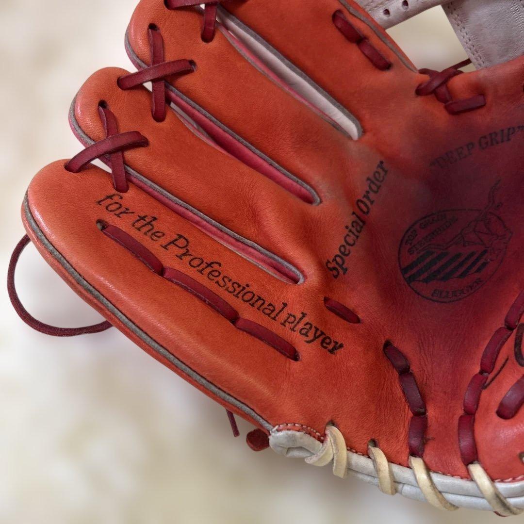 【廃盤ラベル】久保田スラッガー　スペシャルオーダーグローブ　内野手用　左投げ