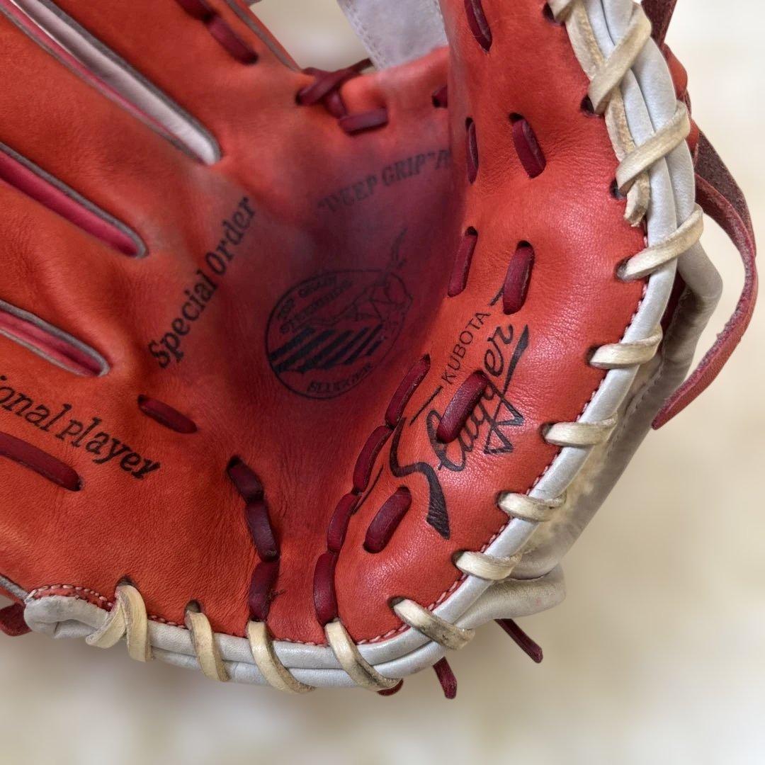 【廃盤ラベル】久保田スラッガー　スペシャルオーダーグローブ　内野手用　左投げ