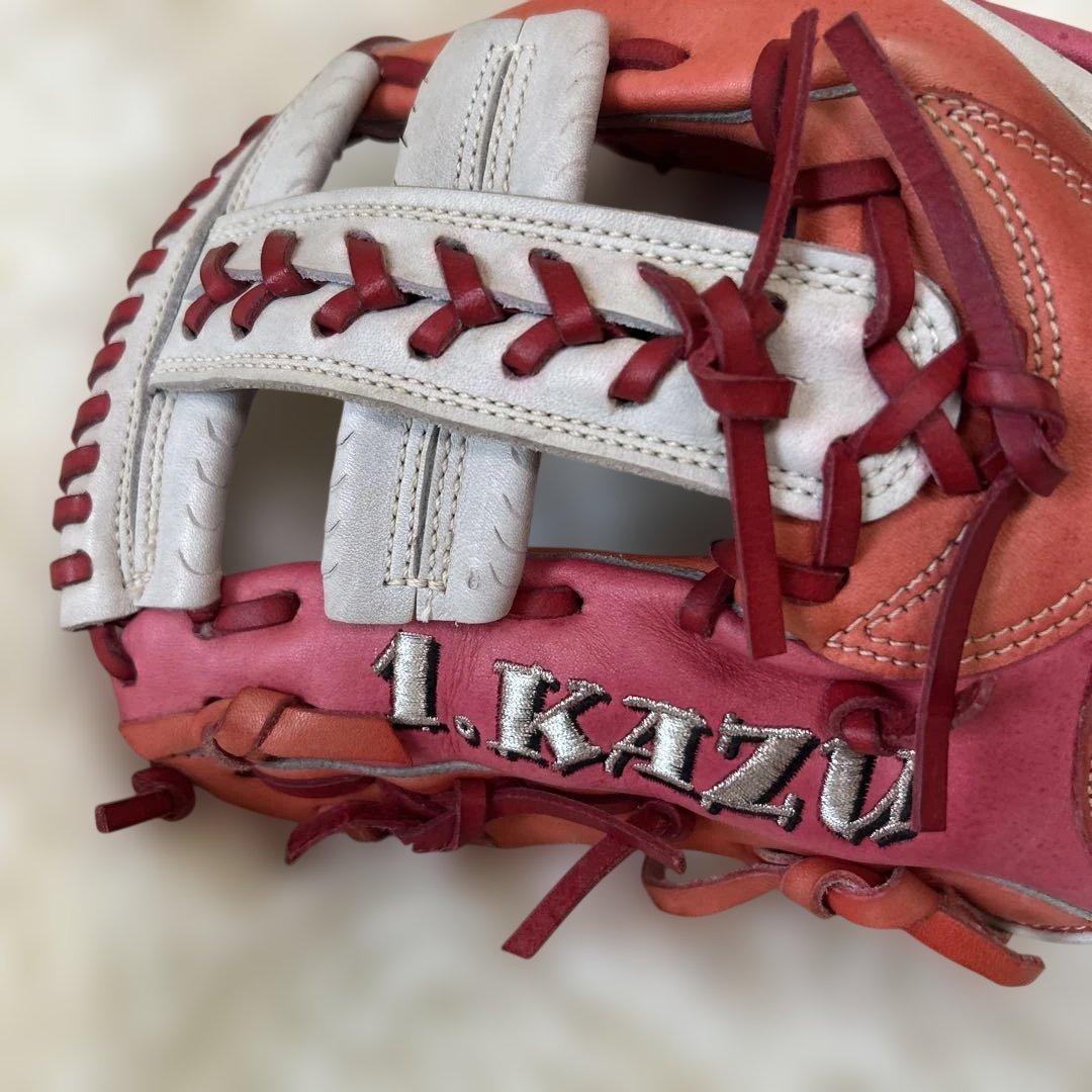 【廃盤ラベル】久保田スラッガー　スペシャルオーダーグローブ　内野手用　左投げ