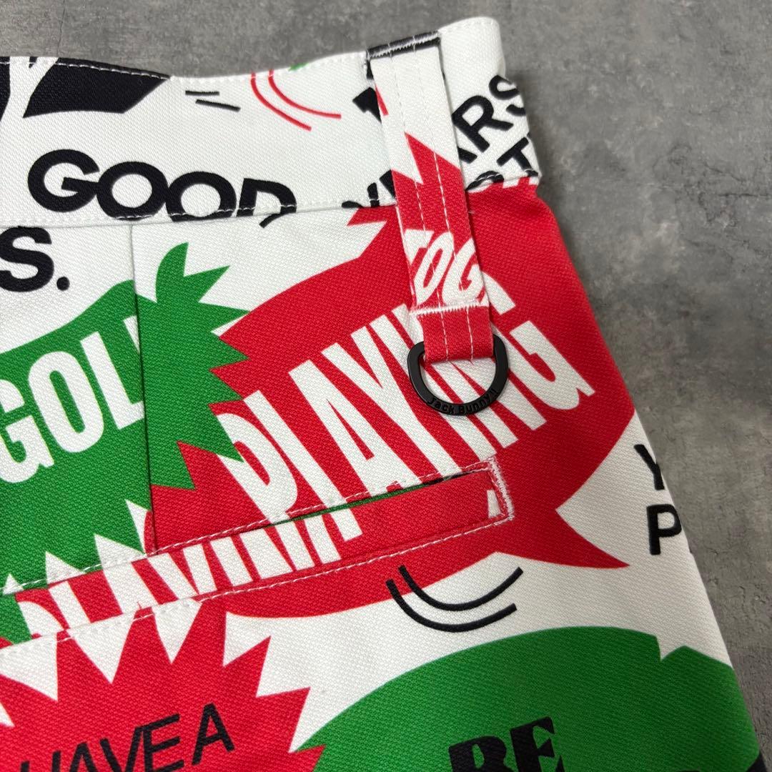 【新品】ジャックバニー　ストレッチパンツ　Lサイズ　吹き出しロゴ