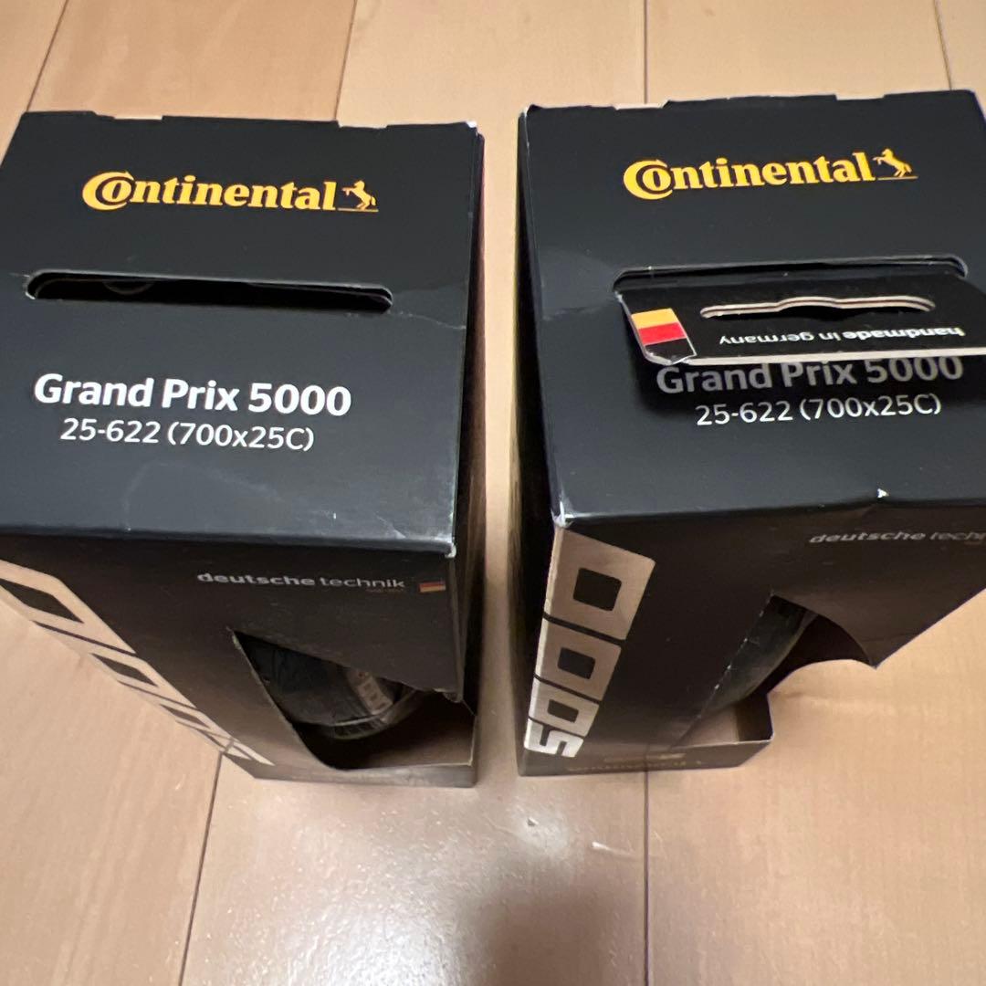 コンチネンタル　GP5000 25C クリンチャー 3本