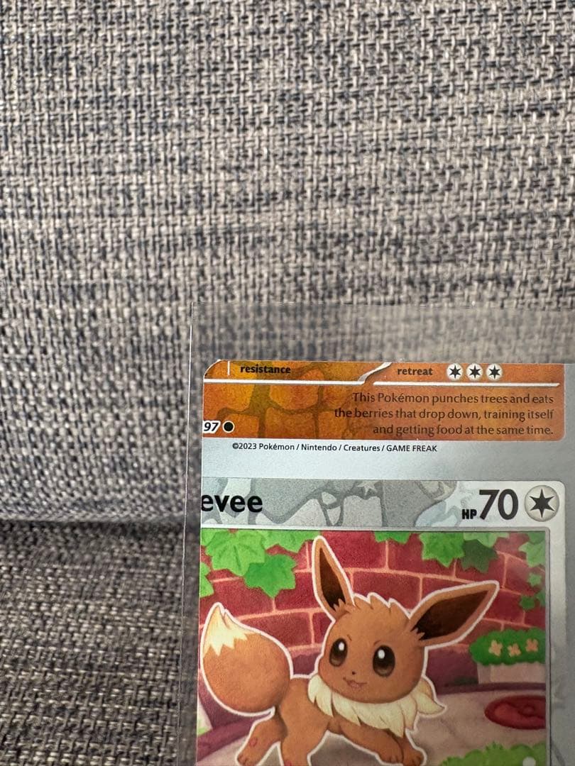 【希少】裁断エラー　イーブイ　ポケモンカード