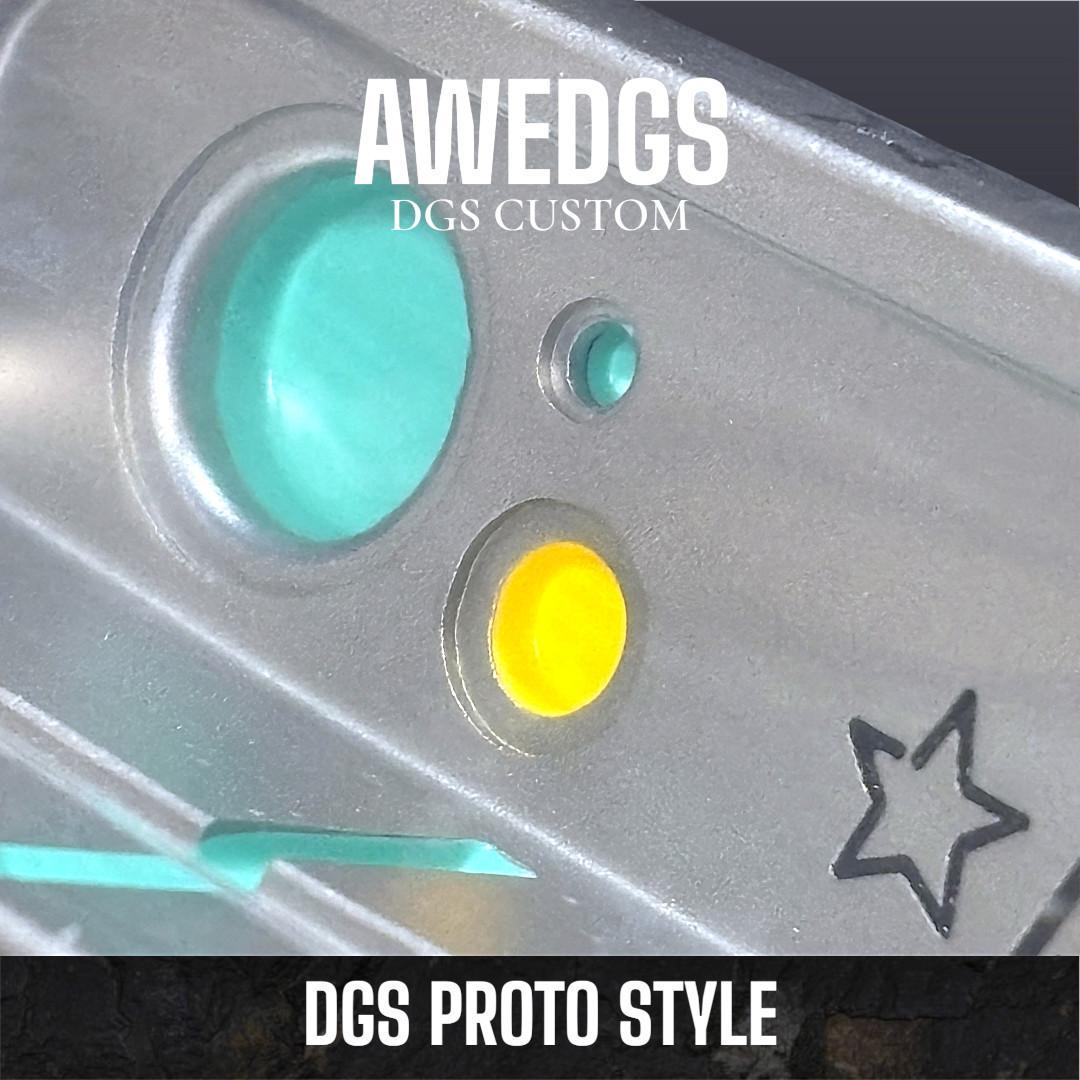 ★DGSプロトスタイル ファイヤードラゴンパターAWEDGS★ティファニーブルー