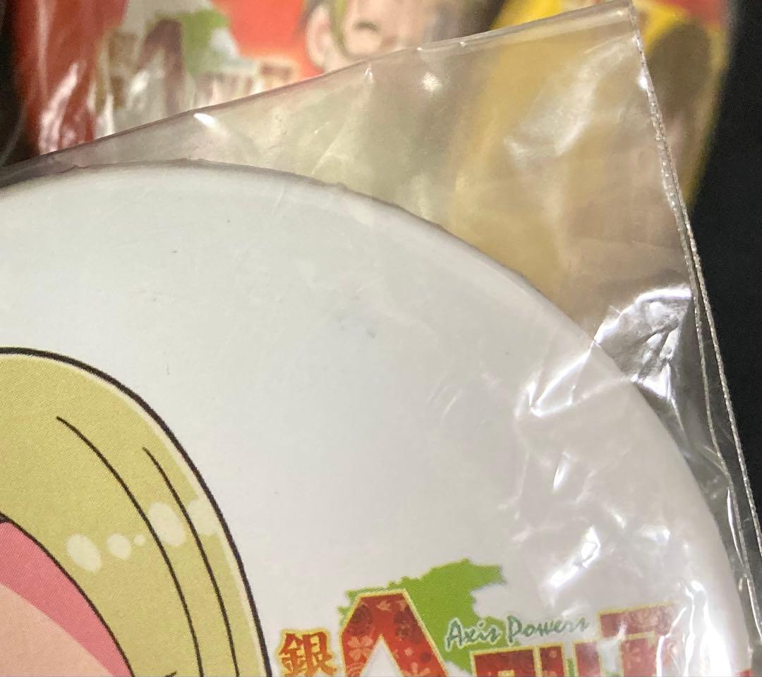 [8点＋オマケ3点] 銀幕ヘタリア ナンジャタウン コラボ缶バッジ 景品 非売品