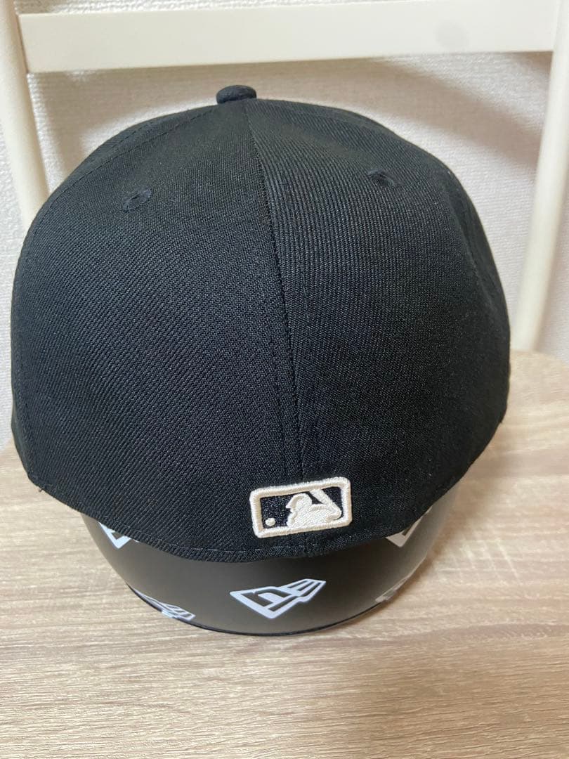 New Era 59FIFTYロサンゼルス・ドジャースブラック 7 3/8