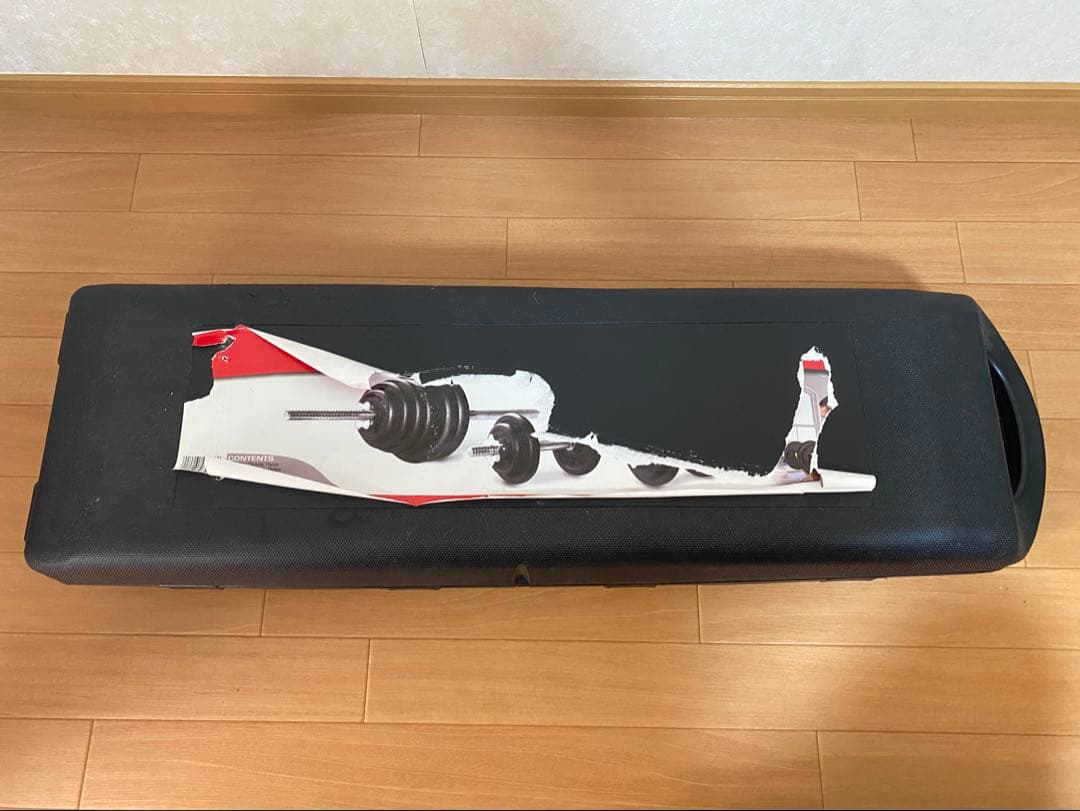 トレーニングベンチ&ダンベルセット【※引き取り限定】筋トレ