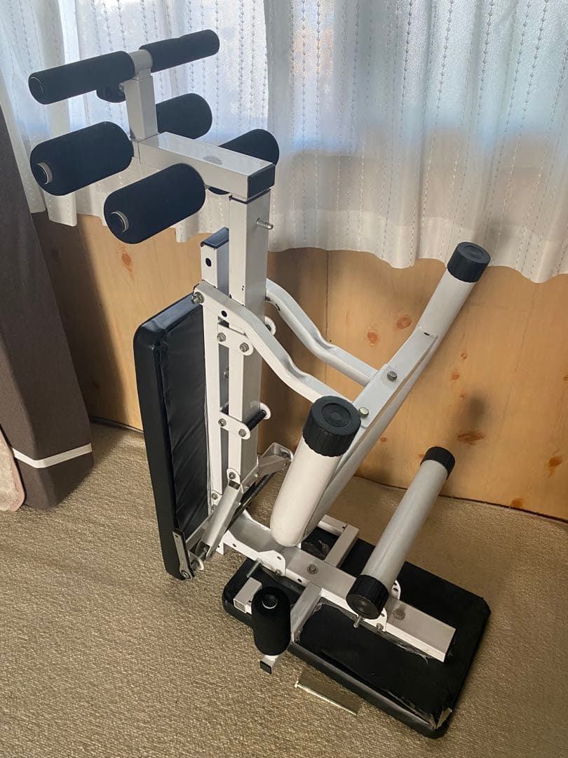 トレーニングベンチ&ダンベルセット【※引き取り限定】筋トレ