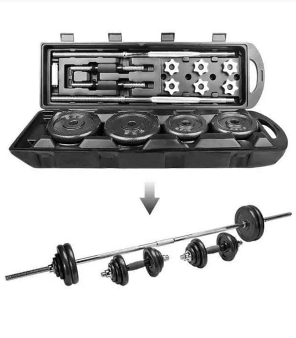 トレーニングベンチ&ダンベルセット【※引き取り限定】筋トレ