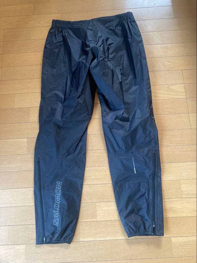 未使用　サロモン　ボナッティ　ウォータープルーフパンツ　L 黒　Salomon