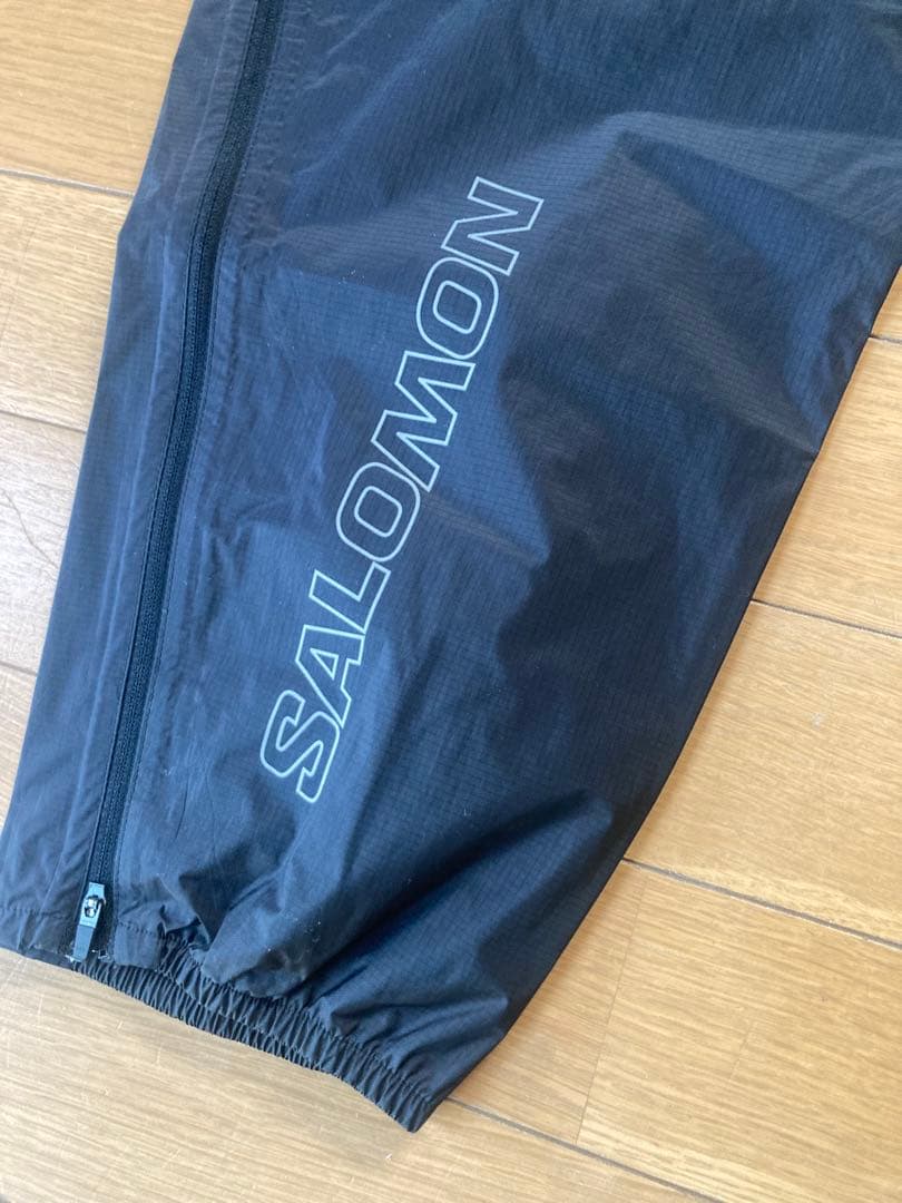 未使用　サロモン　ボナッティ　ウォータープルーフパンツ　L 黒　Salomon