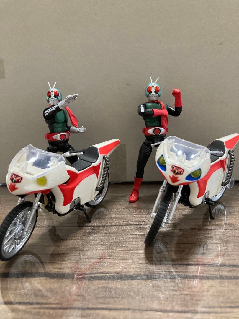 SHODO仮面ライダー　昭和ライダー、バイクセット