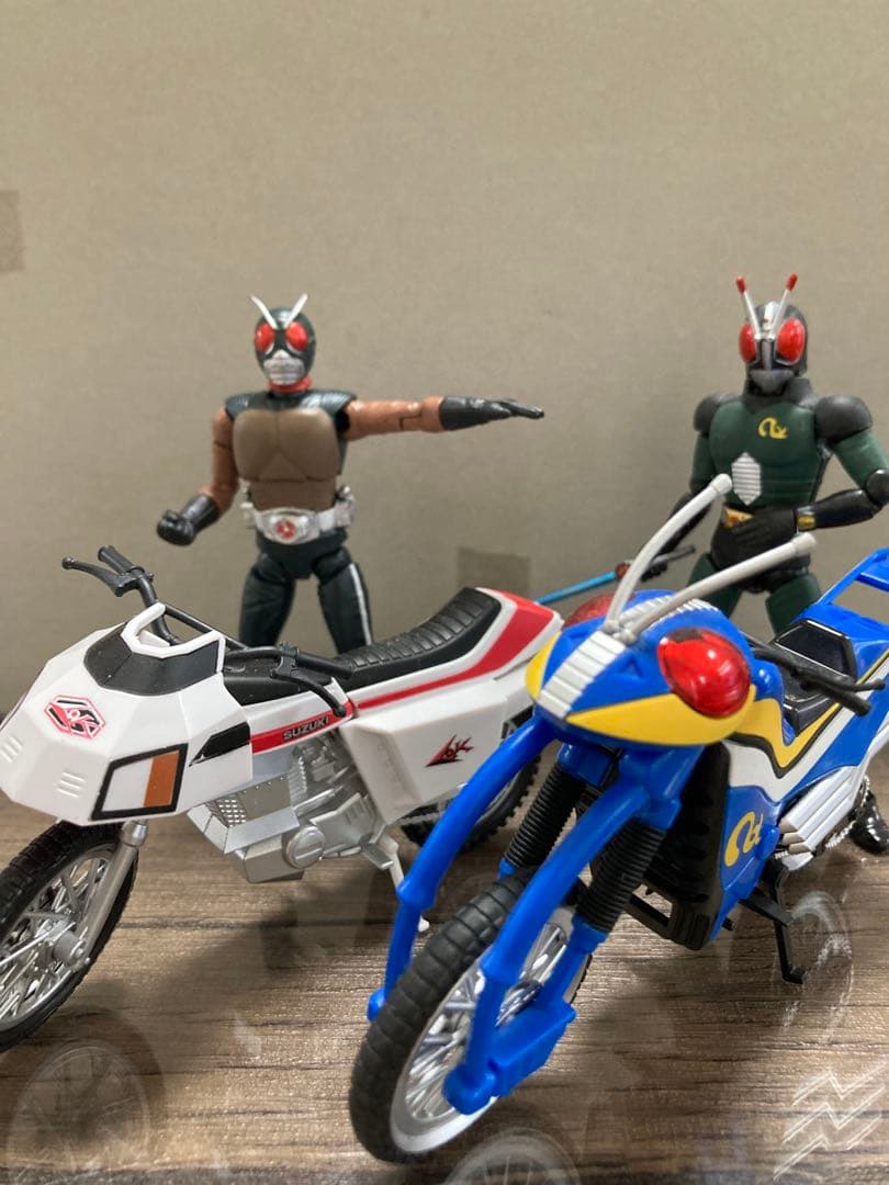 SHODO仮面ライダー　昭和ライダー、バイクセット