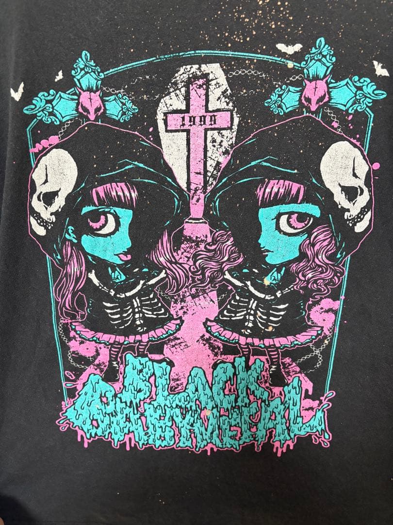 BLACK BABYLベビーメタル 2013 五月革命TシャツLサイズ