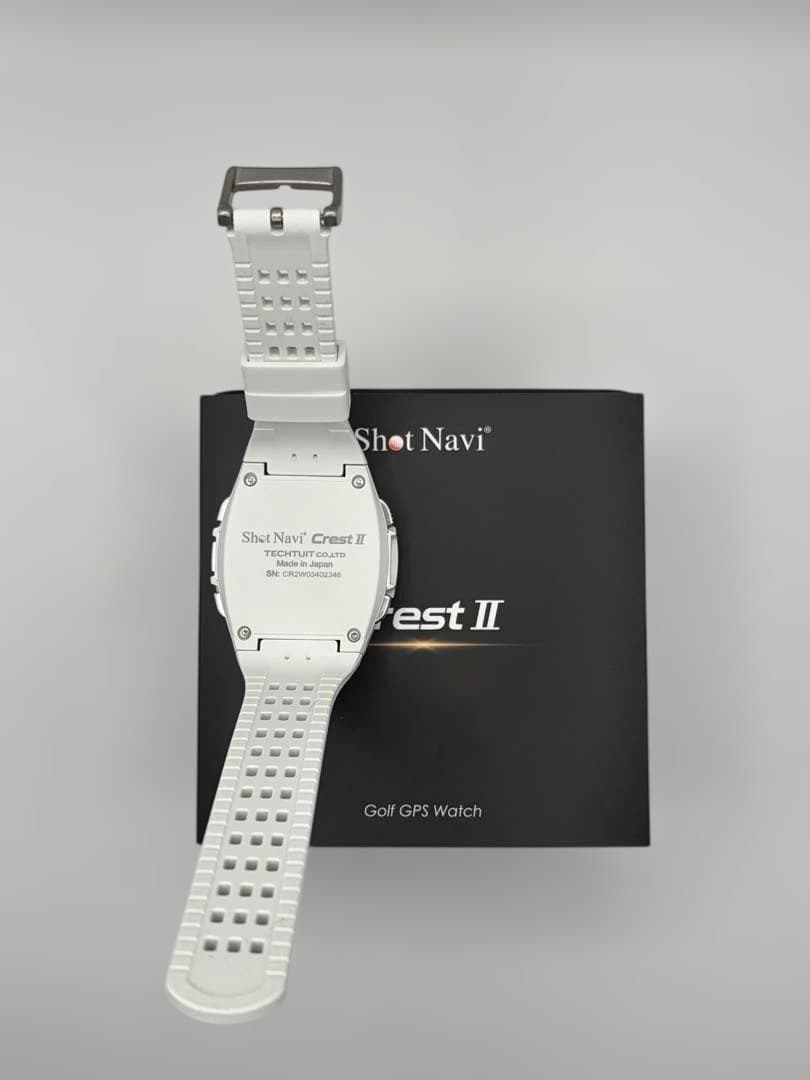Shot Navi ショットナビ Crest II ゴルフ GPS ウォッチ