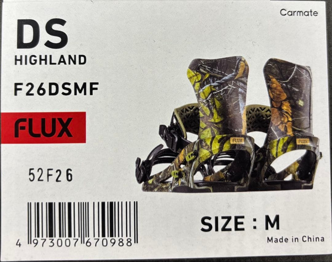 FLUX / DS / HIGHLAND / Mサイズ　新品未使用