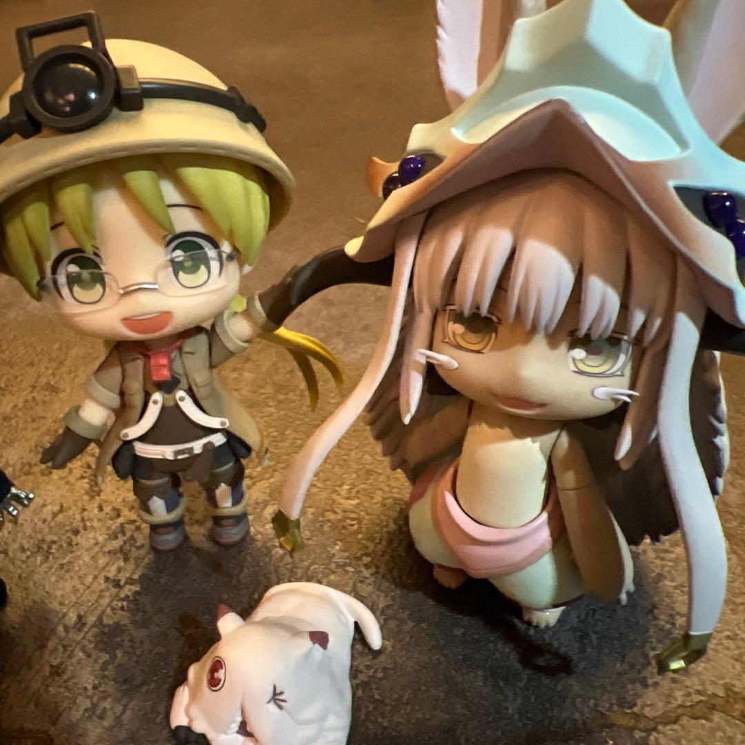 ３体 ねんどろいど メイドインアビス 1054リコ 1053 レグ 939ナナチ
