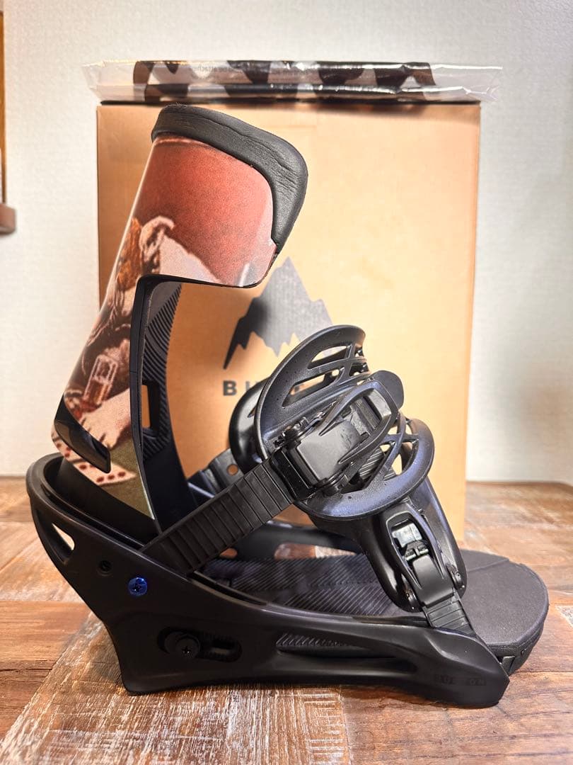 【美品】Burton mission Re:Flex バートン バンインディング