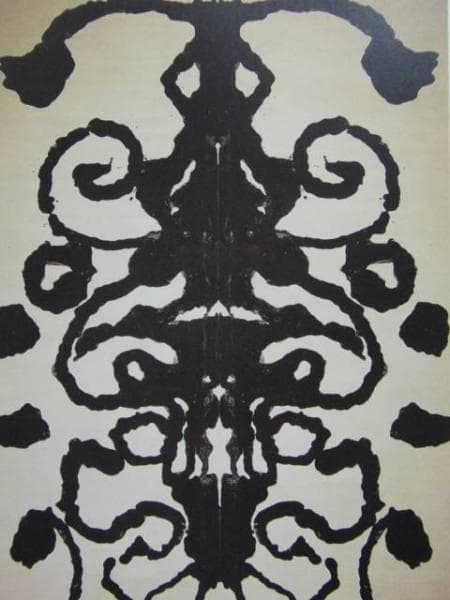 ANDY WARHOL、#5 Rorschachmalningar