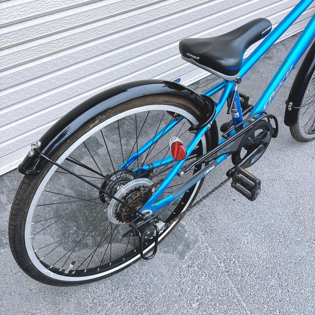 【引取限定】ミヤタ スパイキー 22型外装6段 オートライト子供用自転車
