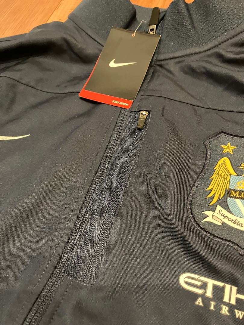 【新品未使用】NIKE マンチェスターシティ トラックジャケット 黒