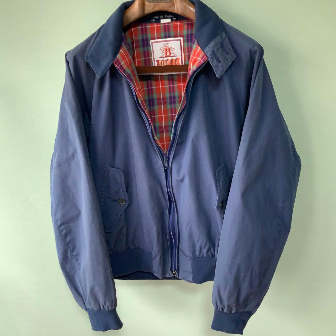 BARACUTA バラクータ G9 ハリントンジャケット 38 ネイビー 英国製