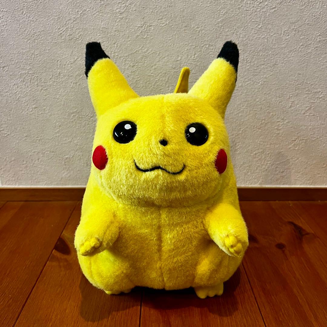 ピカチュウ 初期　TOMY ぬいぐるみ　レトロ