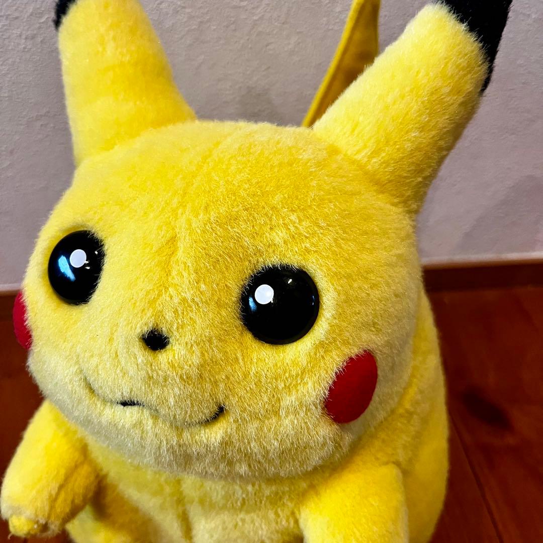 ピカチュウ 初期　TOMY ぬいぐるみ　レトロ