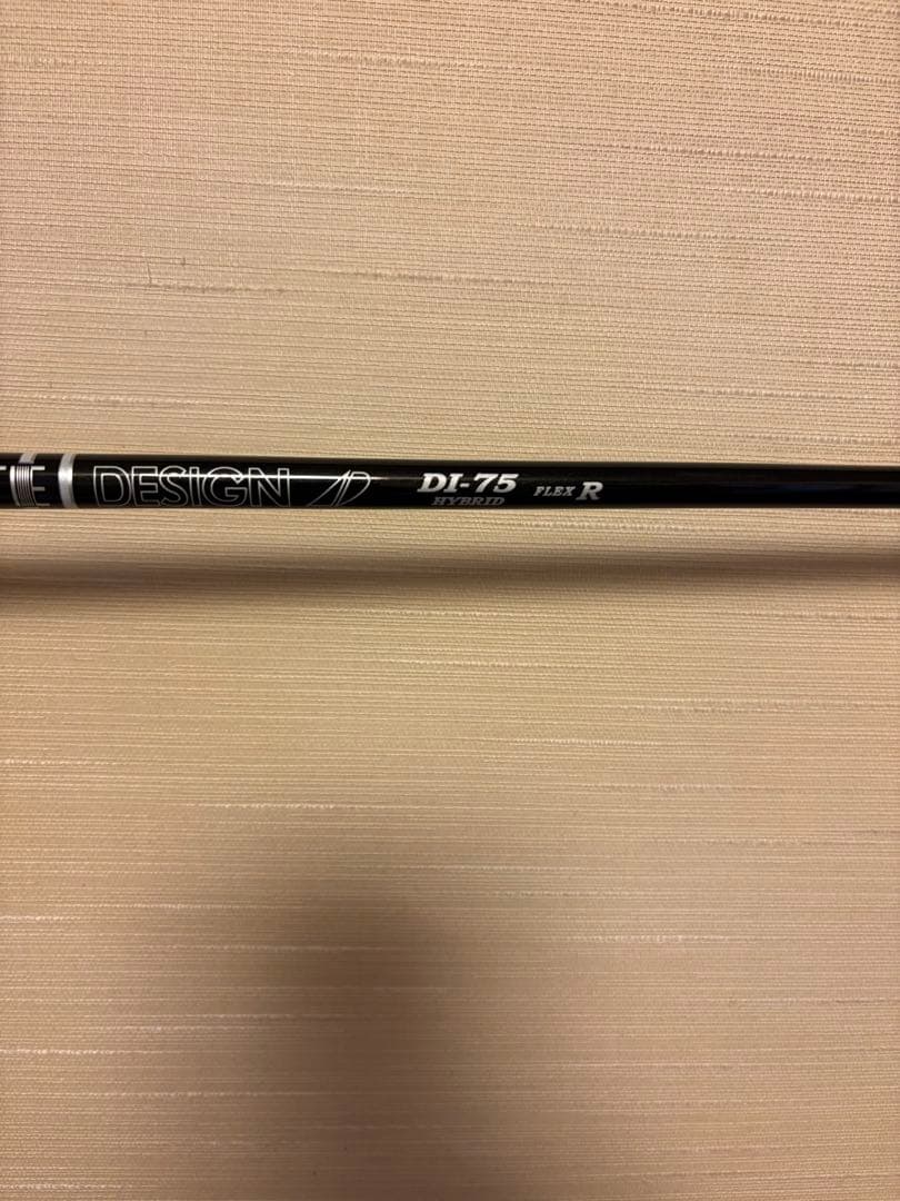 ツアーAD DI ハイブリッド ブラック75R テーラーメイドスリーブ付き4U用