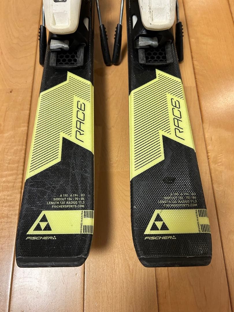 SALE！フィッシャー　Fischer スキー板　バインディング付き　120cm