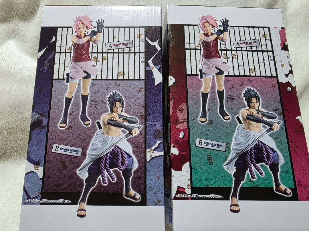 Grandista うちはサスケ & 春野サクラ フィギュアセット
