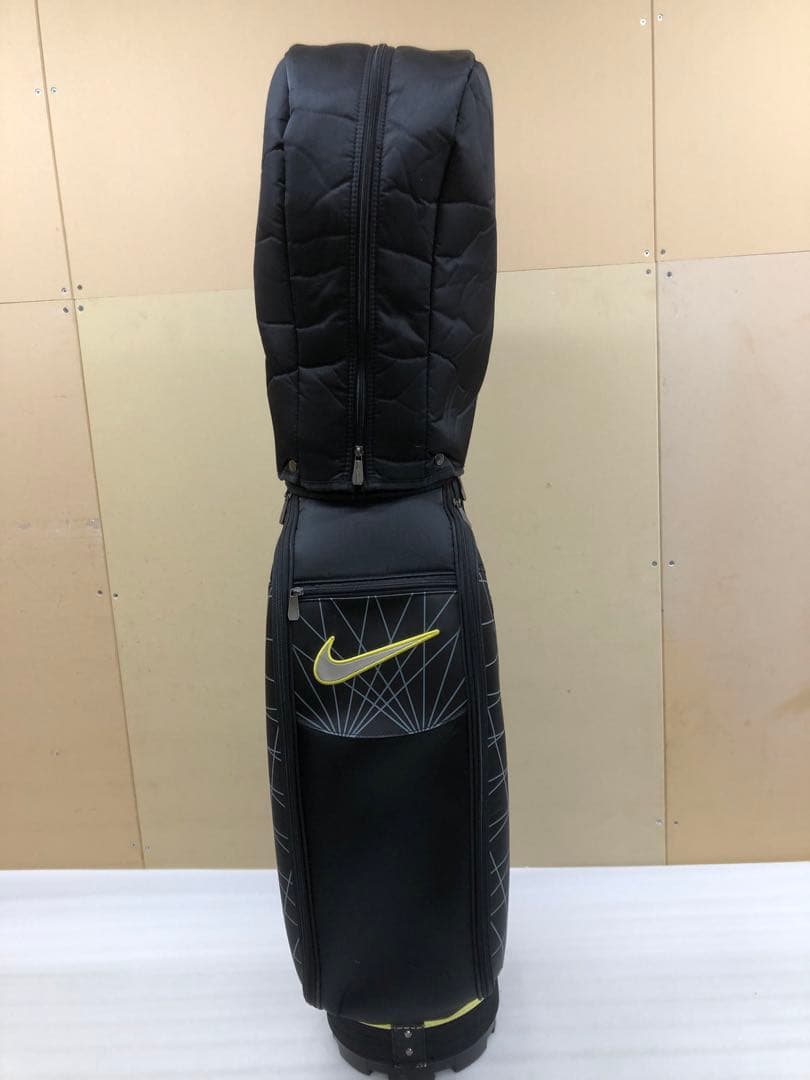 Nike キャディバッグ ブラック/イエロー