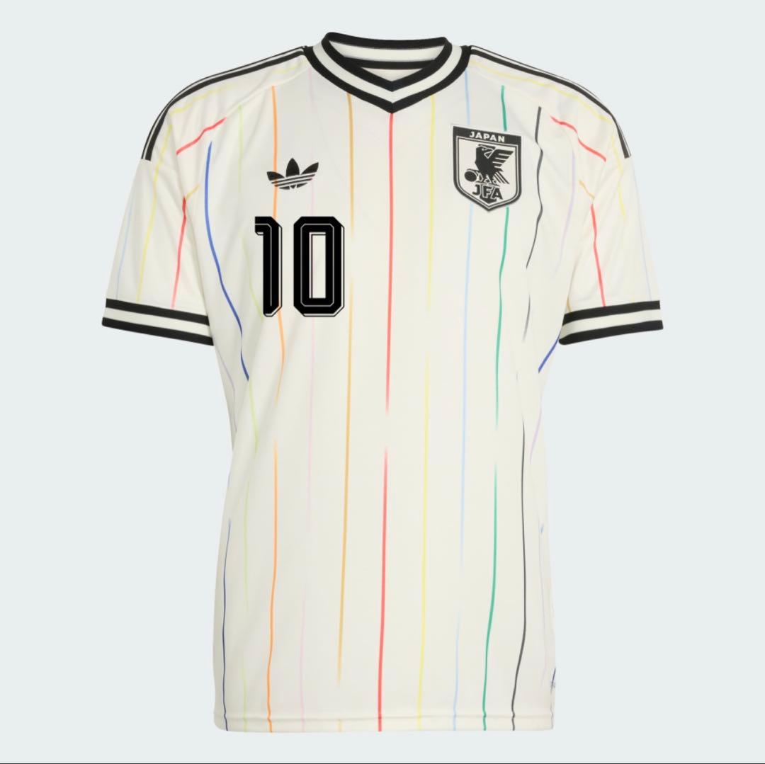 【新品】堂安律 サッカー日本代表 アウェイ 半袖 レプリカユニフォーム L