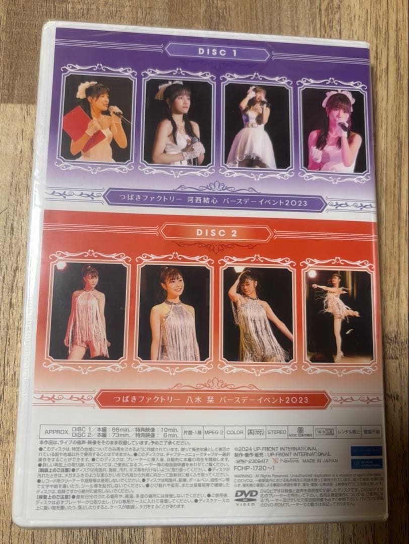【新品未開封】つばきファクトリー 河西結心　八木栞バースデーイベント2023