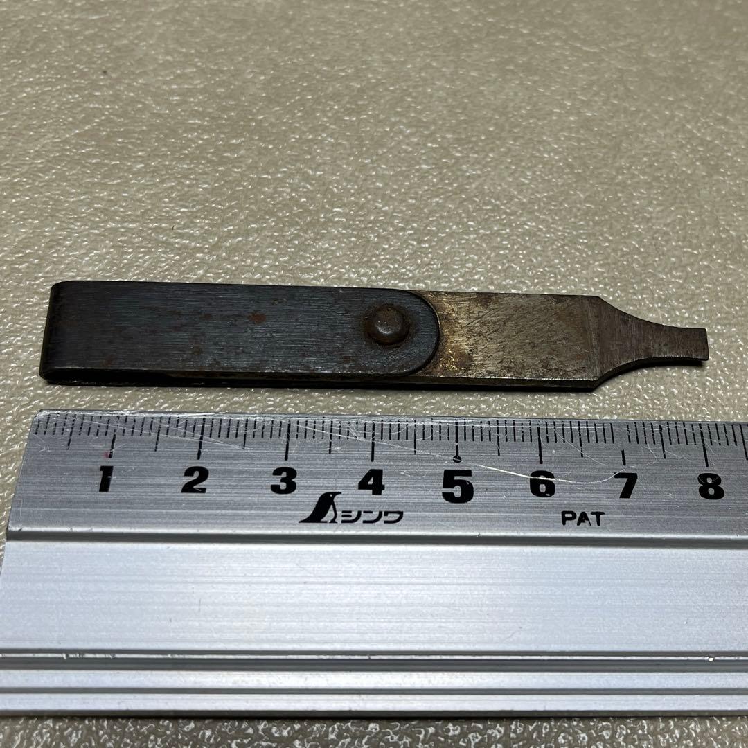 日本軍小銃軽機用転螺器ねじ回し
